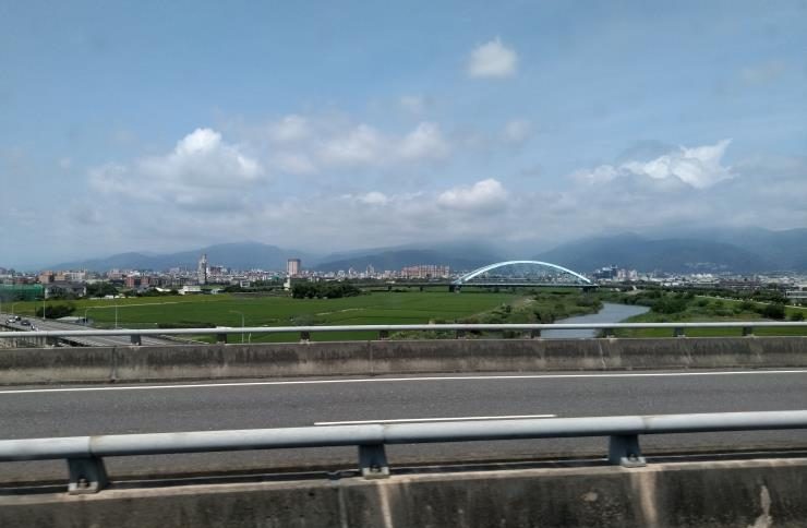 宜蘭県高速路上