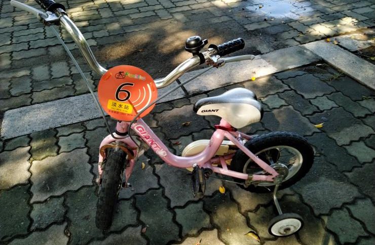 淡水レンタサイクル・幼児用自転車